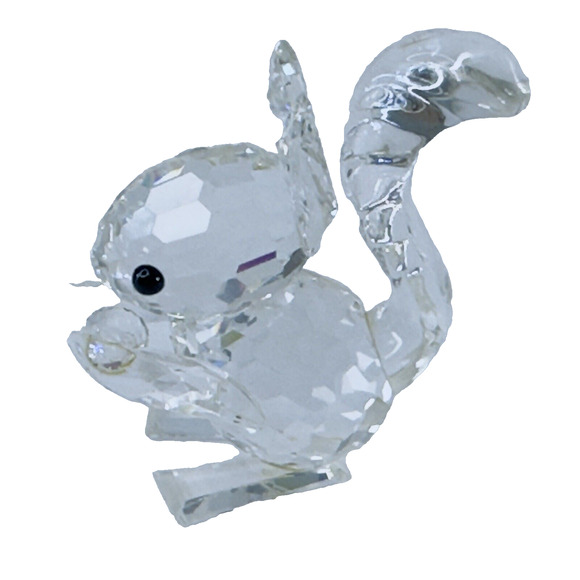 Swarovski Crystal Woodland Friends, Squirrel-LRG Ears-Var1, figurine, No Box VTG - Picture 1 of 12